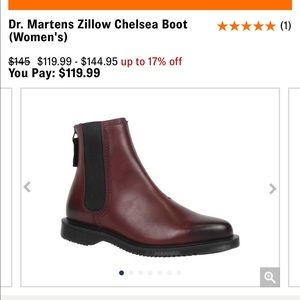 NWT Dr. Marten’s Zillow Chelsea Boots